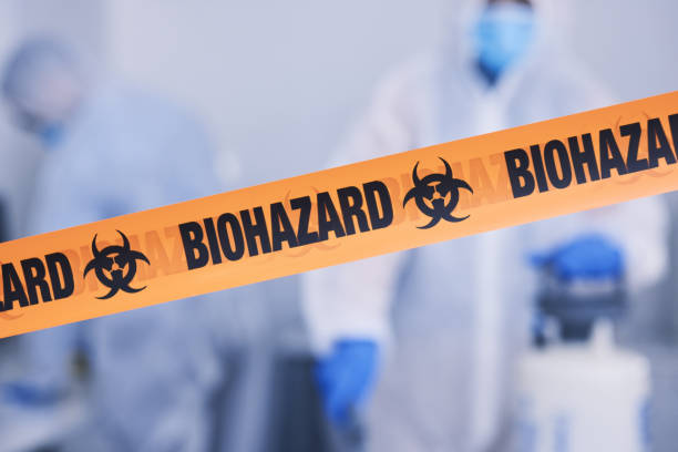 Professional Blood Cleanup technician working in Milton, NY